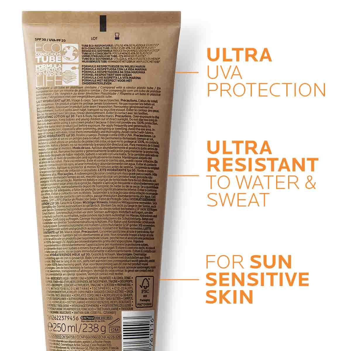 LaRochePosay-Product-Sun-Anthelios-HydratingLotionSpf30-250ml-EcoConscious-3337875761116_BLS