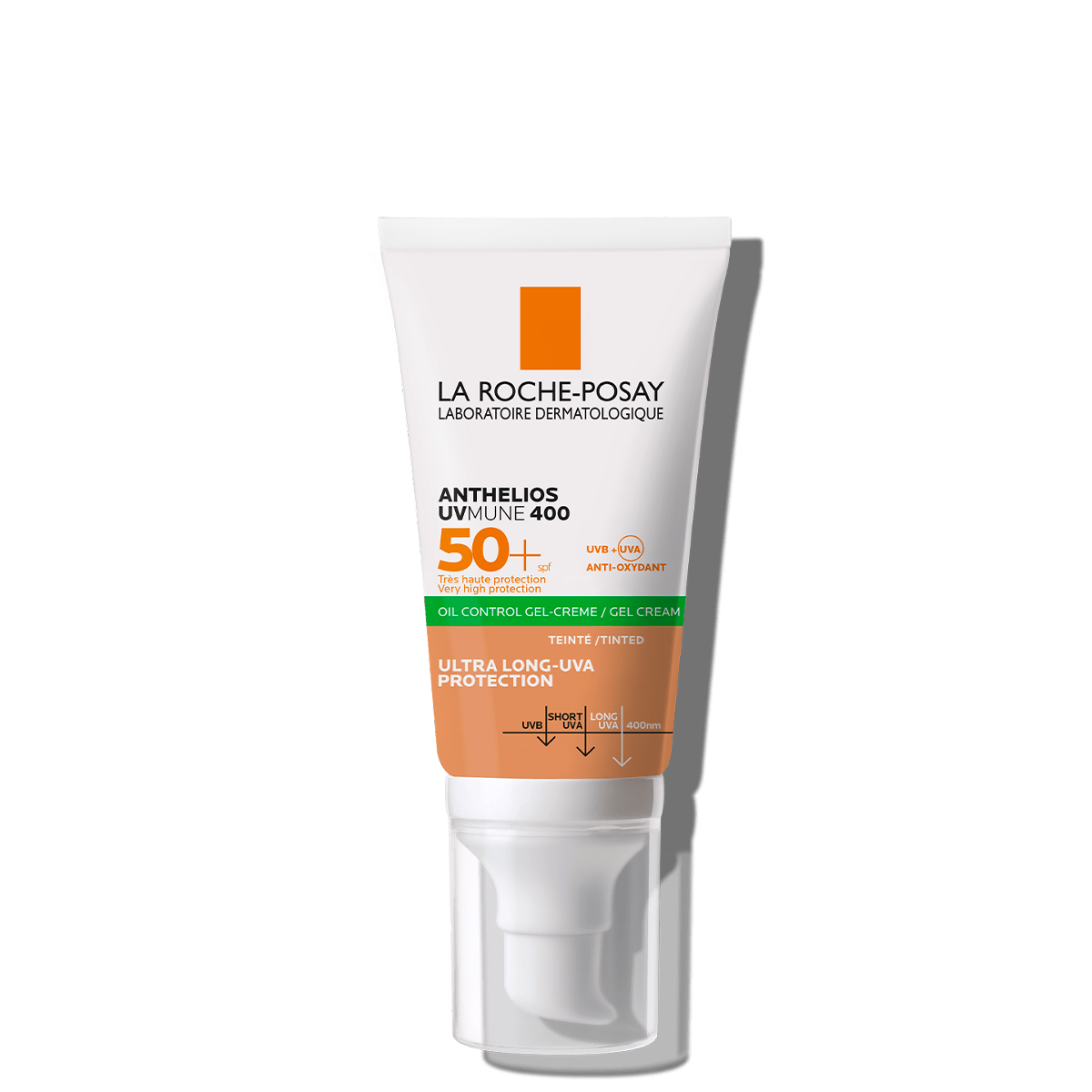 ANTHELIOS UVMUNE 400 OIL CONTROL SZÍNEZETT NAPVÉDŐ GÉL-KRÉM SPF 50+