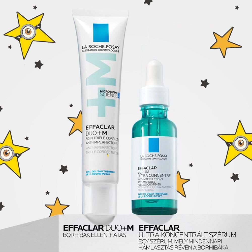 EFFACLAR DUO+M HÁRMAS KORREKCIÓS ÁPOLÓ A BŐRHIBÁK ELLEN