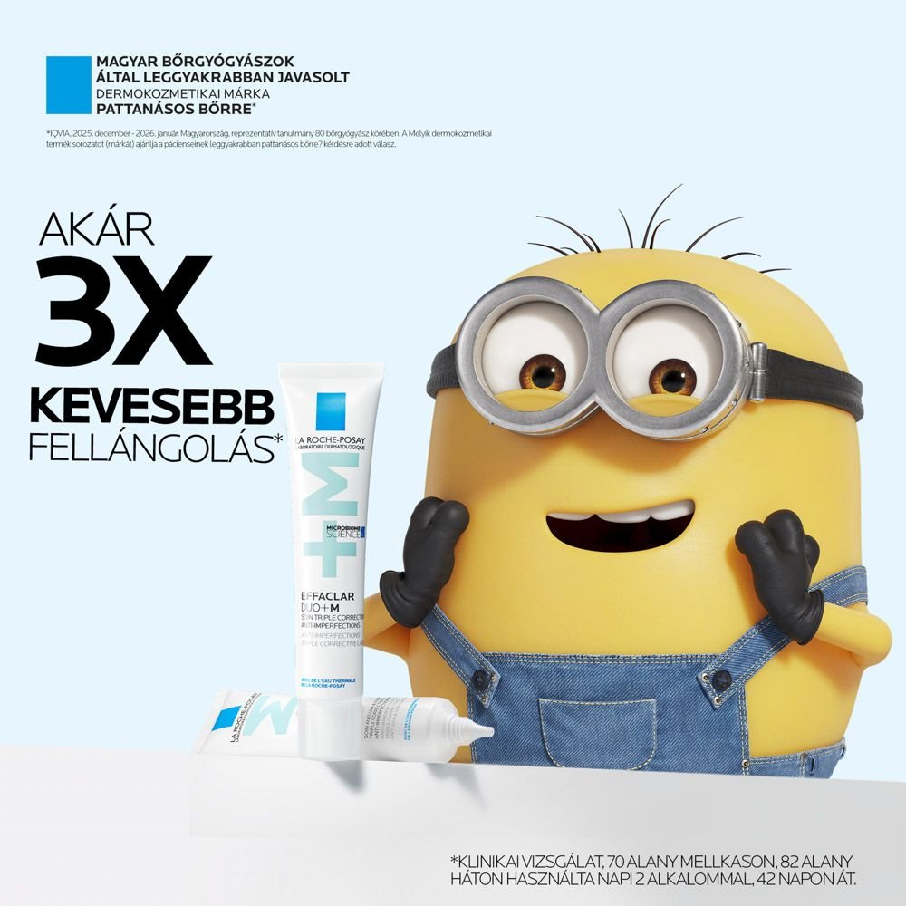 EFFACLAR DUO+M HÁRMAS KORREKCIÓS ÁPOLÓ A BŐRHIBÁK ELLEN