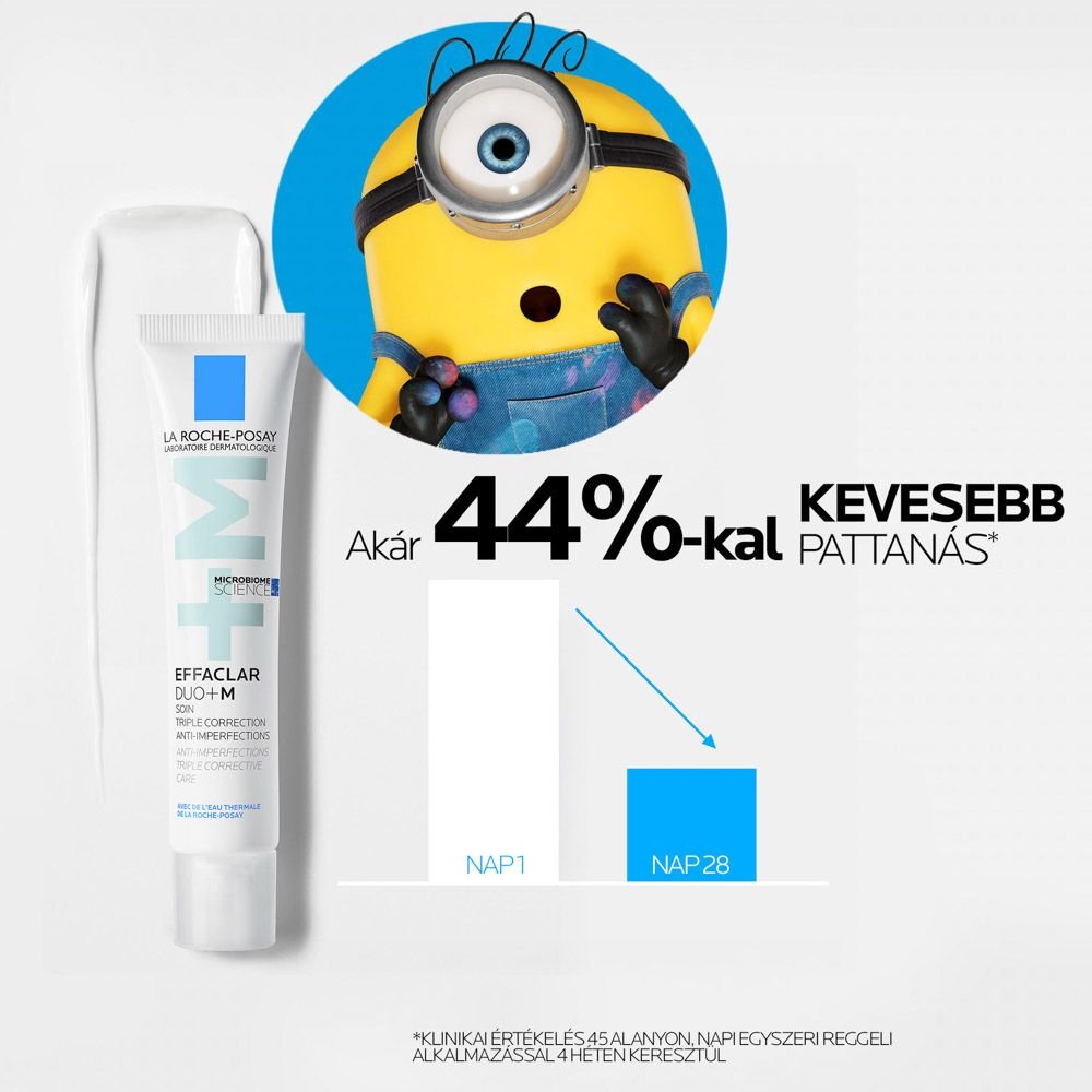 EFFACLAR DUO+M HÁRMAS KORREKCIÓS ÁPOLÓ A BŐRHIBÁK ELLEN